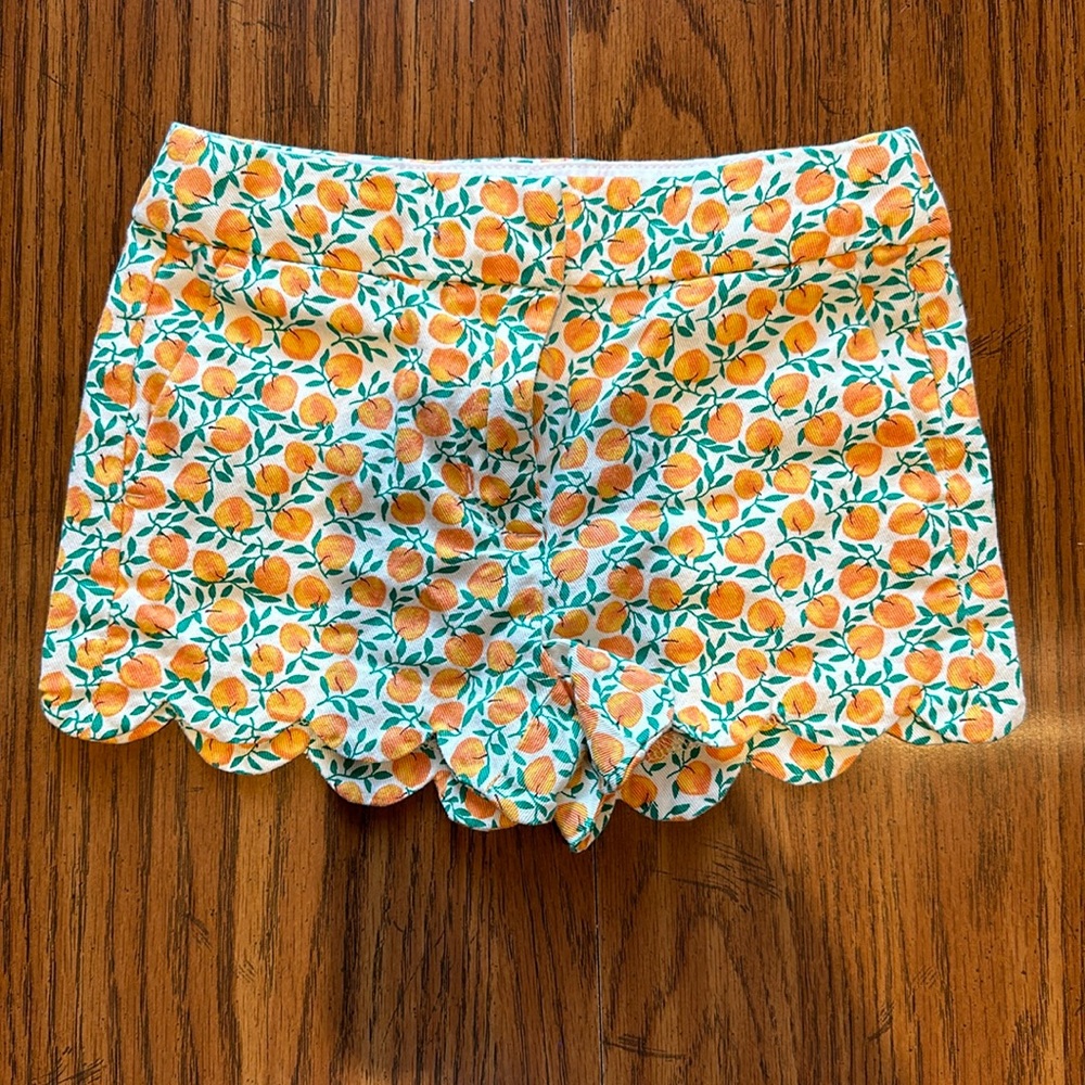 J. Factory Crewcuts Peach Toddler Shorts -